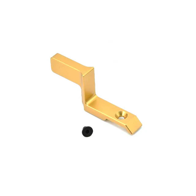 AIP CNC アンビコッキングハンドル タイプ B ハイキャパオープンスライドエアソフトガン用 (AIP018-OSB) - ゴールド-AIRSOFT GOGO エアガン・サバゲー用品通販