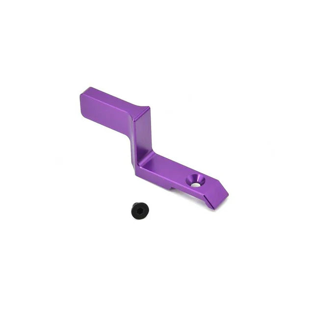 AIP CNC アンビコッキングハンドル タイプ B ハイキャパオープンスライドエアソフトガン用 (AIP018-OSB) - パープル-AIRSOFT GOGO エアガン・サバゲー用品通販