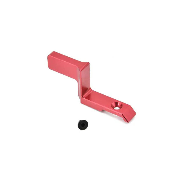 AIP CNC アンビコッキングハンドル タイプ B ハイキャパオープンスライドエアソフトガン用 (AIP018-OSB) - レッド-AIRSOFT GOGO エアガン・サバゲー用品通販