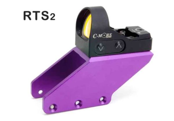 AIP ピストル RMR / RTS2 サイトマウント (タイプ 1) - 赤-AIRSOFT GOGO エアガン・サバゲー用品通販