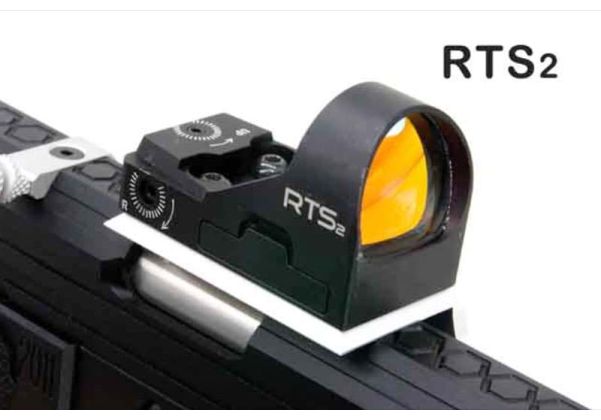 AIP ピストル RMR / RTS2 サイトマウント (タイプ2) - 赤-AIRSOFT GOGO エアガン・サバゲー用品通販