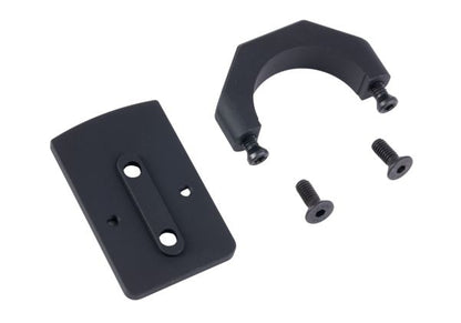 Airsoft Artisan BOスタイル ワンアクセサリー / 装備品(そうびひん)リングキャップ レイル/RMRアダプターー付き AA-PART-22/AA-PAART-31用 (BK)-AIRSOFT GOGO エアガン・サバゲー用品通販