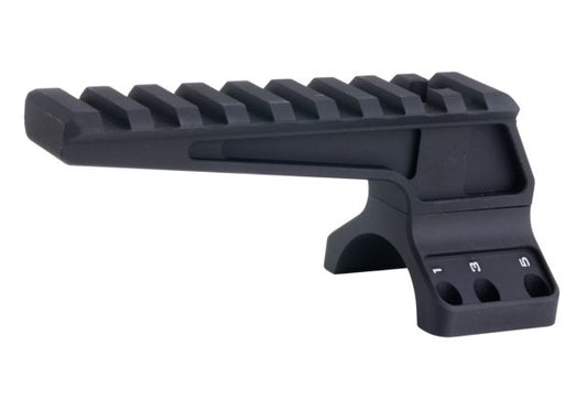 Airsoft Artisan BOスタイル ワンアクセサリー / 装備品(そうびひん)リングキャップ レイル/RMRアダプターー付き AA-PART-22/AA-PAART-31用 (BK)-AIRSOFT GOGO エアガン・サバゲー用品通販