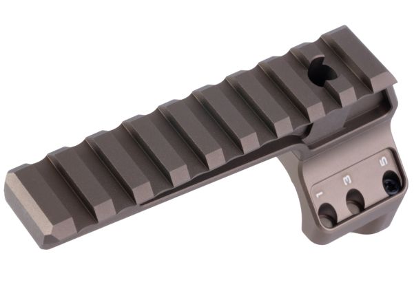 Airsoft Artisan BOスタイル ワンアクセサリー / 装備品(そうびひん)リングキャップ レイル/RMRアダプターー付き AA-PART-22/AA-PAART-31用 (DE)-AIRSOFT GOGO エアガン・サバゲー用品通販