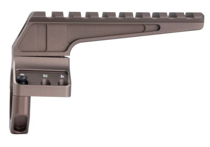 Airsoft Artisan BOスタイル ワンアクセサリー / 装備品(そうびひん)リングキャップ レイル/RMRアダプターー付き AA-PART-22/AA-PAART-31用 (DE)-AIRSOFT GOGO エアガン・サバゲー用品通販