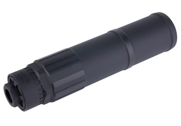 Airsoft Artisan CGSスタイル ダミーサイレンサー（14mm逆スクリュー、ブラック）-AIRSOFT GOGO エアガン・サバゲー用品通販