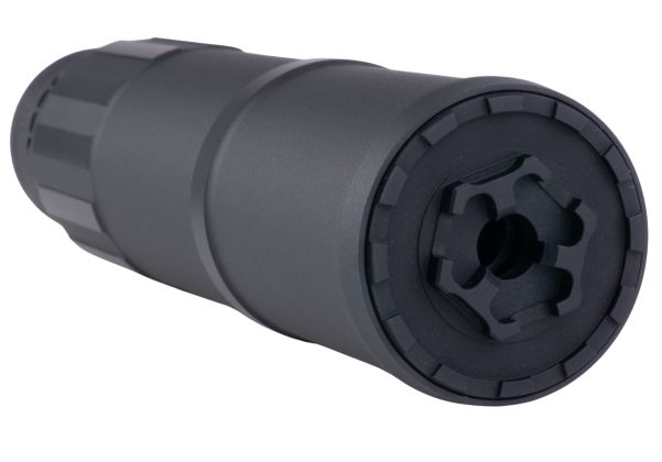 Airsoft Artisan CGSスタイル ダミーサイレンサー（14mm逆スクリュー、ブラック）-AIRSOFT GOGO エアガン・サバゲー用品通販