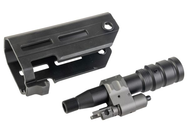 Airsoft Artisan MCX AEG エアソフト ラトラー ハンドガードセット (4.5インチ、ブラック)-AIRSOFT GOGO エアガン・サバゲー用品通販