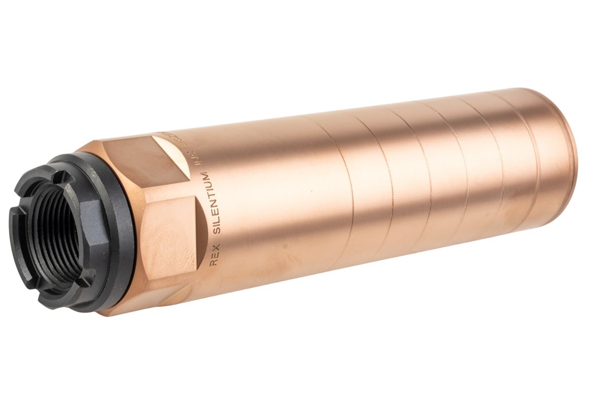 Airsoft Artisan REXスタイル ダミーサイレンサー（アルミニウム / アルミ製、24mm CW）（新型2026）-AIRSOFT GOGO エアガン・サバゲー用品通販