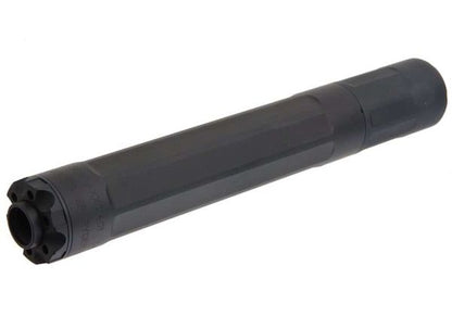 Airsoft Artisan SFスタイル ライダー 9mm / .45スタイル ダミーサイレンサー (14mm CCW、ブラック)-AIRSOFT GOGO エアガン・サバゲー用品通販