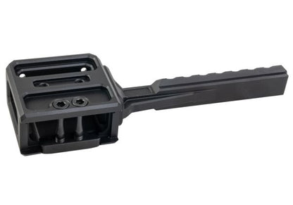 Airsoft Artisan T1/T2赤ドットサイト用マイクロハイライズマウント - ブラック-AIRSOFT GOGO エアガン・サバゲー用品通販