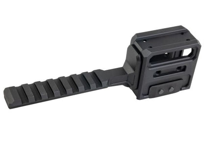 Airsoft Artisan T1/T2赤ドットサイト用マイクロハイライズマウント - ブラック-AIRSOFT GOGO エアガン・サバゲー用品通販