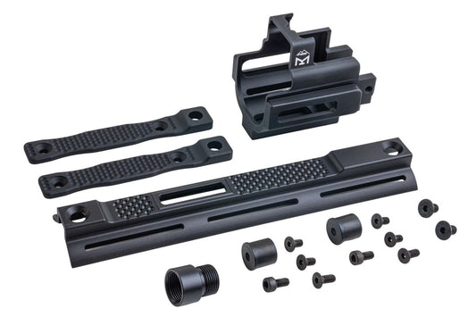 Airsoft Artisan トイコ マルイ SCARシリーズ PMスタイル SCAR M-Lok フロントセットキット - ブラック-AIRSOFT GOGO エアガン・サバゲー用品通販