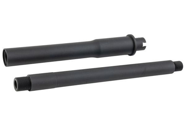 Airsoft Artisan製 レシースタイル アウターバレル Tokyo Marui MWS M4 GBB用 (15インチ、ブラック)-AIRSOFT GOGO エアガン・サバゲー用品通販