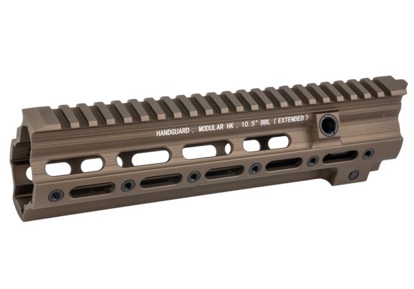 Airsoft ArtisanGスタイルSMRハンドガードレイル（Umarex VFC / WE 416 AEG / GBB / PTW用）（10.5インチ、DE）-AIRSOFT GOGO エアガン・サバゲー用品通販