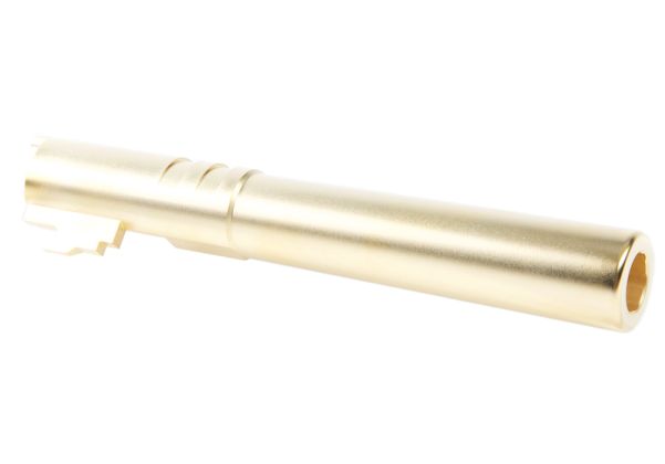 Airsoft Masterpiece HI-CAPA アウターバレル .40 S&W ステンレススチールフィックス - 金(きん)-AIRSOFT GOGO エアガン・サバゲー用品通販