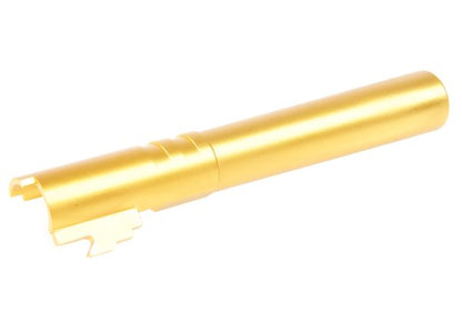 Airsoft Masterpiece HI-CAPAアウターバレル .45 ス赤アルミ - 金(きん)-AIRSOFT GOGO エアガン・サバゲー用品通販