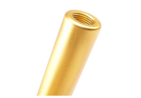 Airsoft Masterpiece HI-CAPAアウターバレル .45 ス赤アルミ - 金(きん)-AIRSOFT GOGO エアガン・サバゲー用品通販