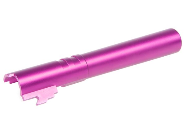 Airsoft Masterpiece HI-CAPAアウターバレル .45 ス赤アルミ - 紫-AIRSOFT GOGO エアガン・サバゲー用品通販