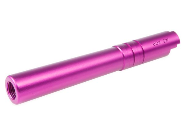 Airsoft Masterpiece HI-CAPAアウターバレル .45 ス赤アルミ - 紫-AIRSOFT GOGO エアガン・サバゲー用品通販