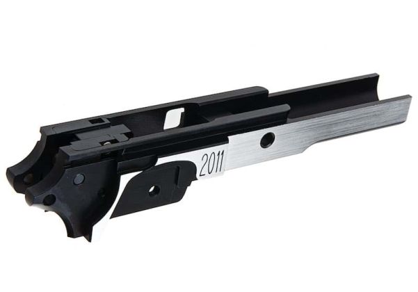 Airsoft Masterpieceフレーム（アルミアドバンス - STIスタイル3.9 Tokyo Marui ハイキャパ GBBピストル用） - 2トーン-AIRSOFT GOGO エアガン・サバゲー用品通販