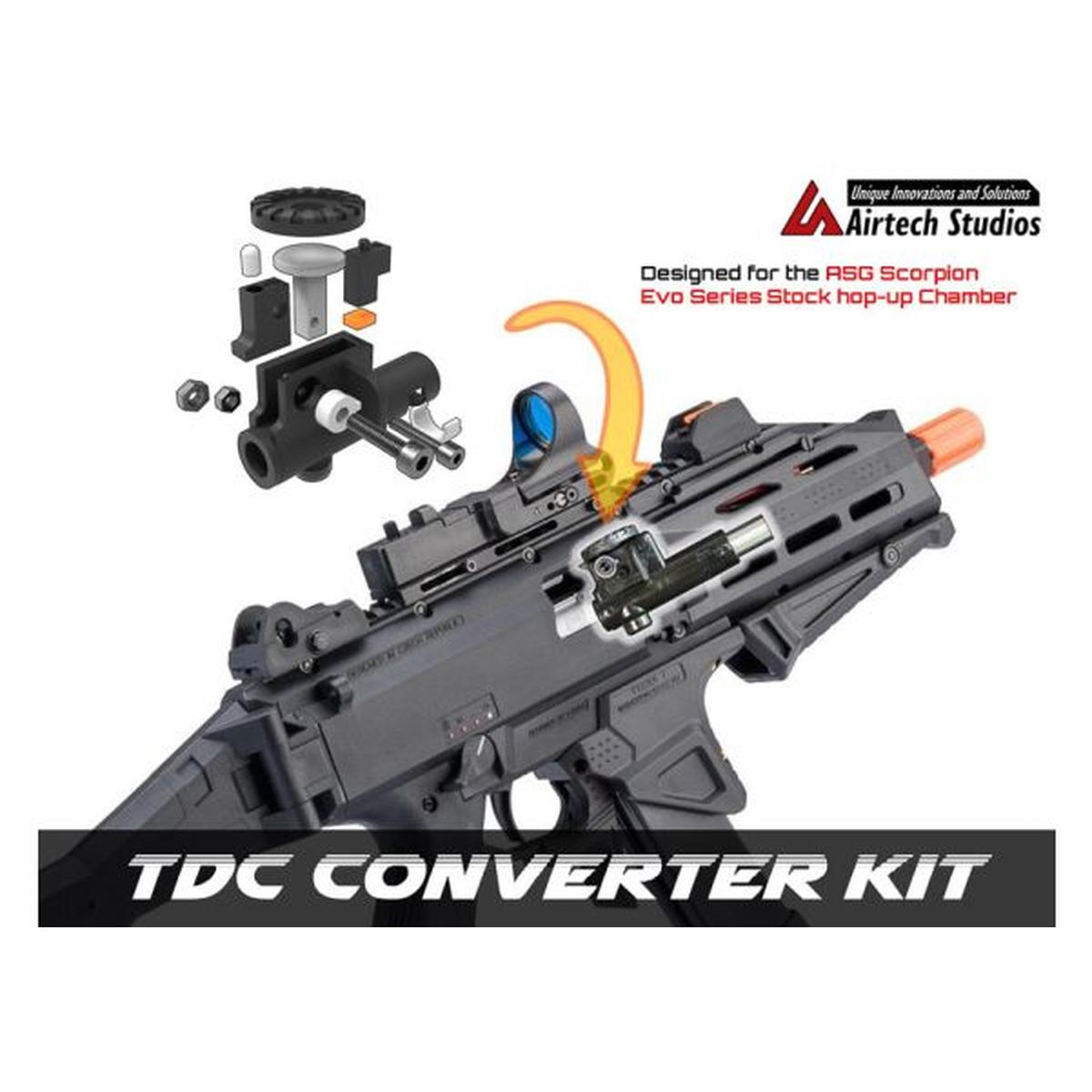 AIRTECH STUDIOS ASG CZ スコーピオン EVO シリーズ ホップアップ TDC コンバーター キット-AIRSOFT GOGO エアガン・サバゲー用品通販