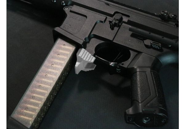 Airtech Studios G&G ARP9シリーズ アドバンスドクイックマグリリース（両利き用） - ブラック-AIRSOFT GOGO エアガン・サバゲー用品通販