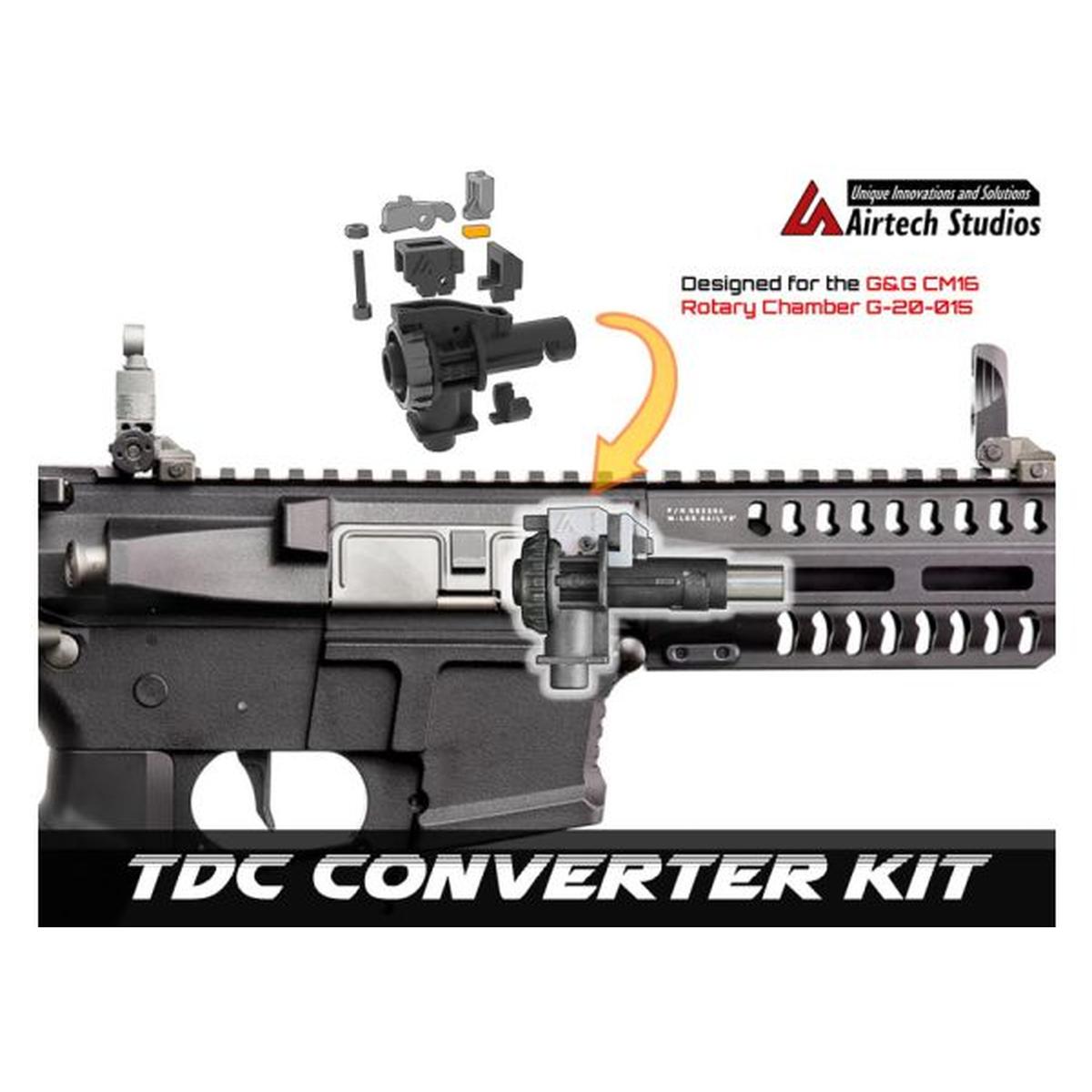 AIRTECH STUDIOS G&G CM16 シリーズ ロータリーホップアップ TDC コンバーターキット-AIRSOFT GOGO エアガン・サバゲー用品通販