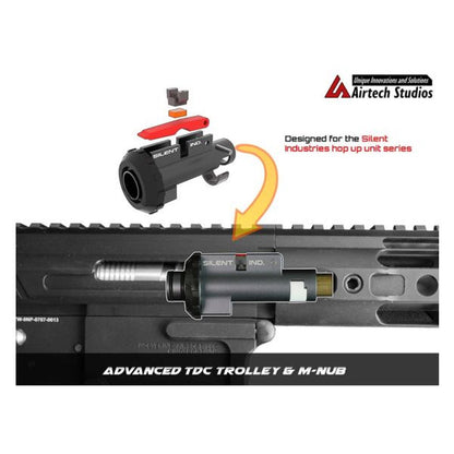 AIRTECH STUDIOS SILENT INDUSTRIES MTW & M4 ホップアップ ロータリーチャンバー アドバンスド TDC トロリー (M-ナブ付き)-AIRSOFT GOGO エアガン・サバゲー用品通販