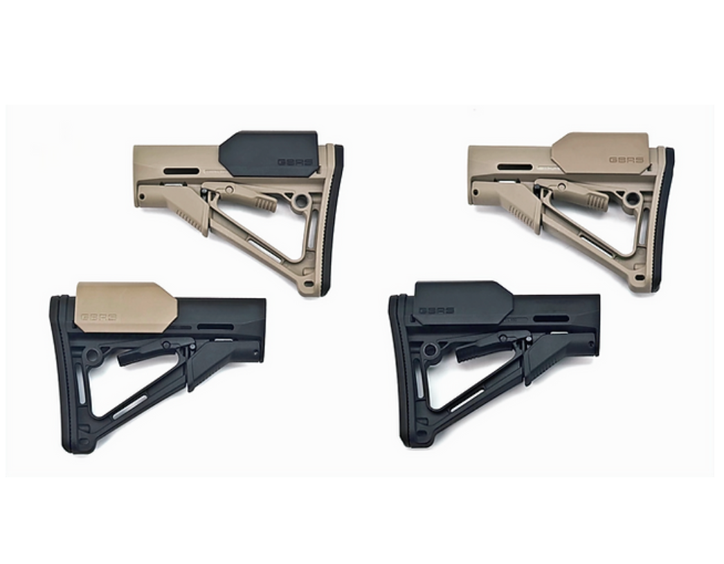 AKATSUKI GBRS チークライザー - ブラック-AIRSOFT GOGO エアガン・サバゲー用品通販