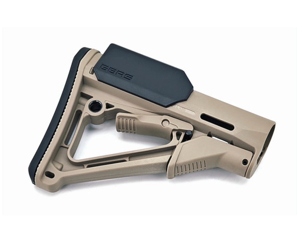 AKATSUKI GBRS チークライザー - ブラック-AIRSOFT GOGO エアガン・サバゲー用品通販