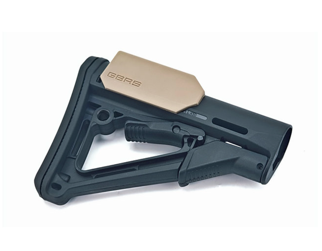 AKATSUKI GBRS チークライザー - ブラック-AIRSOFT GOGO エアガン・サバゲー用品通販