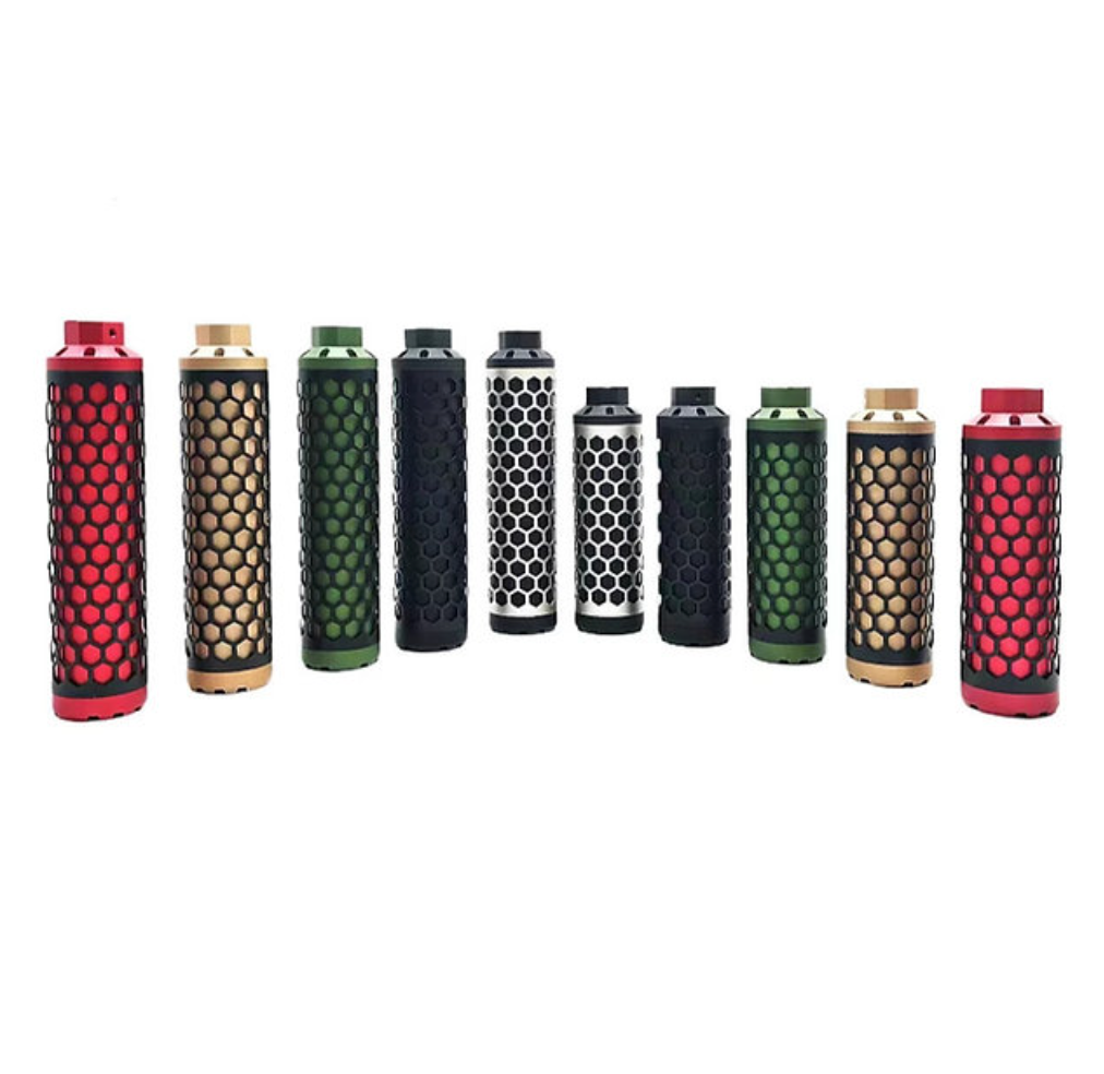 AKATSUKI HIVE モックサプレッサー バレルエクステンション - HIVES, ブラック-AIRSOFT GOGO エアガン・サバゲー用品通販