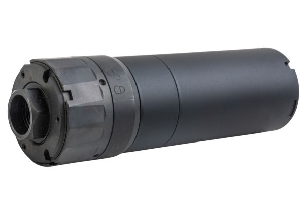 AKATSUKI SIG SLX タイプ5.56 ダミーサプレッサー（フラッシュハイダー付き）（CNCアルミニウム / アルミ、ブラック）-AIRSOFT GOGO エアガン・サバゲー用品通販