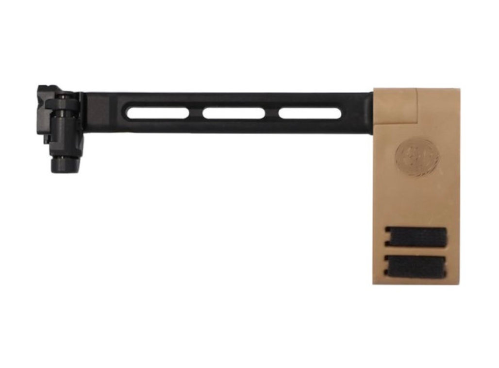 AKATSUKI SIGスタイル ピストル用フォールディングブレースストック（PCBストック）- ダークアース-AIRSOFT GOGO エアガン・サバゲー用品通販
