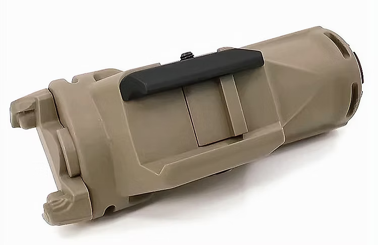 AKATSUKI XH15 タクティカルLEDライト - タン/黄褐-AIRSOFT GOGO エアガン・サバゲー用品通販