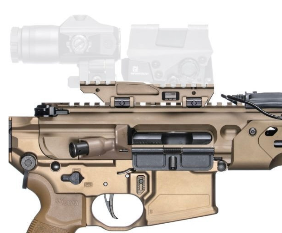 AKATSUKIレイルスケール コントラクト モノリフトライザー MCX/MPX用 - ブラック-AIRSOFT GOGO エアガン・サバゲー用品通販