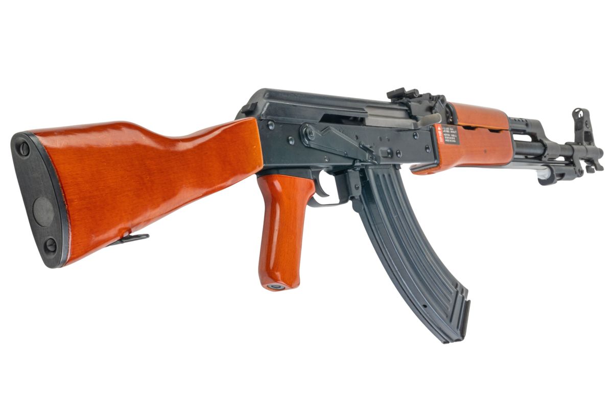 AKRIVA エアソフト 56式 エアソフト GBB ライフル (リアルウッド、フルマーキング)-AIRSOFT GOGO エアガン・サバゲー用品通販