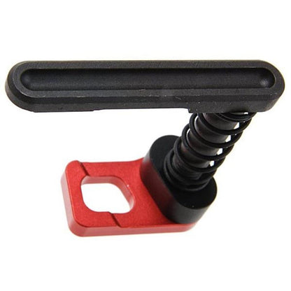 ALPHA PARTS SYSTEMA PTW マガジンキャッチ (CNC スチール、タイプ B) - レッド-AIRSOFT GOGO エアガン・サバゲー用品通販