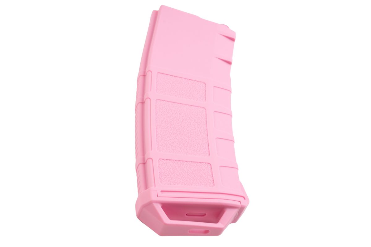 Amarok Sports ポリマー ミッド キャップ マガジン AEG 用 (250 発、5 個/ボックス セット、ピンク - 限定版)-AIRSOFT GOGO エアガン・サバゲー用品通販