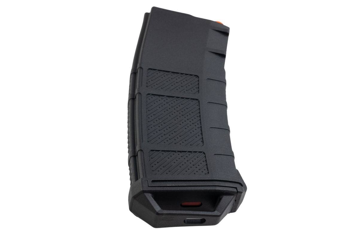 Amarok Sports ポリマー ミッド キャップ マガジン AEG 用 (250 発、ブラック/赤)-AIRSOFT GOGO エアガン・サバゲー用品通販