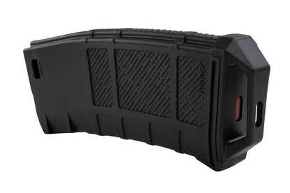 Amarok Sports ポリマー ミッド キャップ マガジン AEG 用 (250 発、ブラック/赤)-AIRSOFT GOGO エアガン・サバゲー用品通販