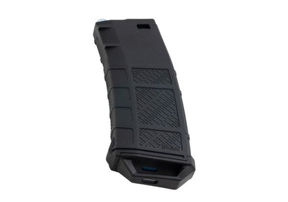Amarok Sports ポリマー ミッド キャップ マガジン AEG 用 (250 発、ブラック/ブルー)-AIRSOFT GOGO エアガン・サバゲー用品通販
