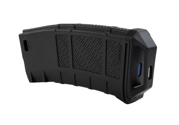 Amarok Sports ポリマー ミッド キャップ マガジン AEG 用 (250 発、ブラック/ブルー)-AIRSOFT GOGO エアガン・サバゲー用品通販