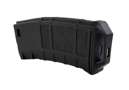 Amarok Sports ポリマー ミッド キャップ マガジン AEG 用 (250 発、ブラック/ブルー)-AIRSOFT GOGO エアガン・サバゲー用品通販