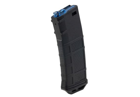 Amarok Sports ポリマー ミッド キャップ マガジン AEG 用 (250 発、ブラック/ブルー)-AIRSOFT GOGO エアガン・サバゲー用品通販