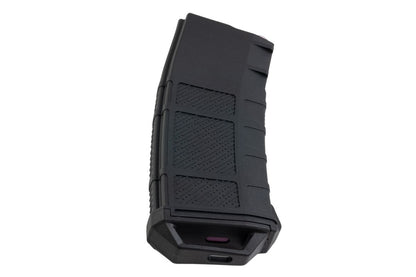 Amarok Sports ポリマー ミッド キャップ マガジン (AEG 用、250 発、ブラック/マゼンタ)-AIRSOFT GOGO エアガン・サバゲー用品通販