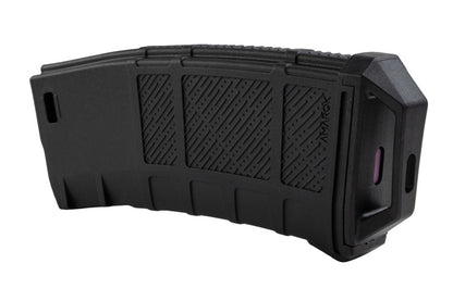 Amarok Sports ポリマー ミッド キャップ マガジン (AEG 用、250 発、ブラック/マゼンタ)-AIRSOFT GOGO エアガン・サバゲー用品通販