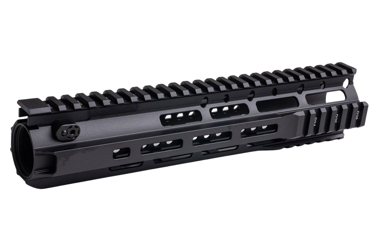 Angry Gun BC* Raider M-Lok レイル GBB / AEG / PTW 用 - (10 インチ、ブラック)-AIRSOFT GOGO エアガン・サバゲー用品通販