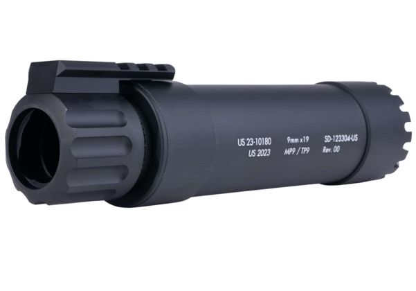 Angry Gun KWA MP9 / KSC TP9 ダミーサプレッサー - 2024 Ver. (ブラック)-AIRSOFT GOGO エアガン・サバゲー用品通販